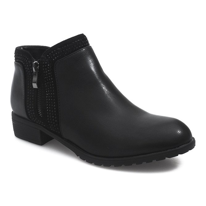 Decorado com Botas Pretas LM-226 preto 1 Decorado com Botas Pretas LM-226 preto 1