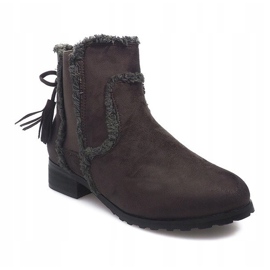 Botas Quentes Jodhpur Fur W156 Atrovirens castanho 1