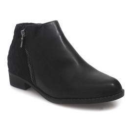 Botas acolchoadas QL-51 pretas preto 1