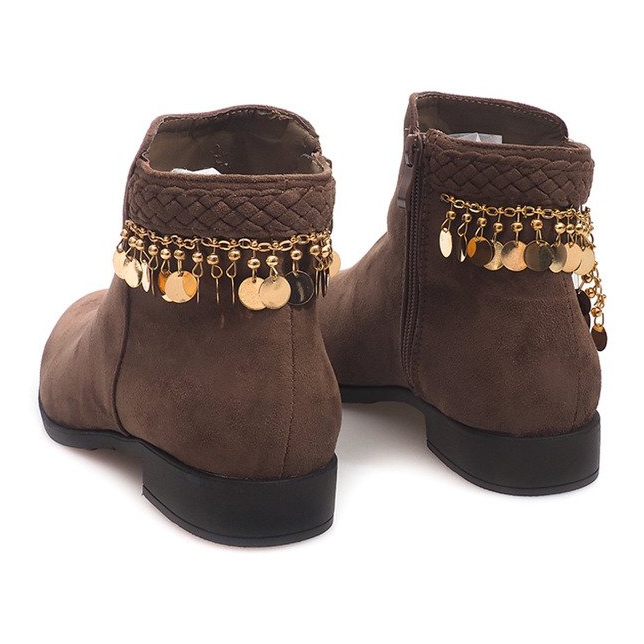 Botas de camurça LL113 Khaki verde 2