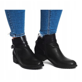 Decorado com botas pretas LM-201 preto 2 Decorado com botas pretas LM-201 preto 2