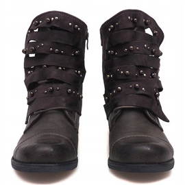 Botas exclusivas F1610 cinza 1