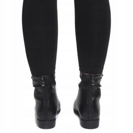 Botas motorizadas com tachas LL98 pretas preto 1 Botas motorizadas com tachas LL98 pretas preto 1