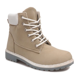 Timberki Trapery 6612-4 Beige bege 1