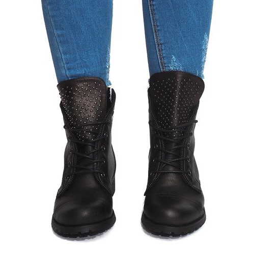 Botas Exclusivas JH180-090 Pretas preto 2