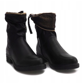 Botas quentes 7821 pretas preto 2
