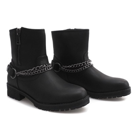 HQ55 botas pretas preto 1