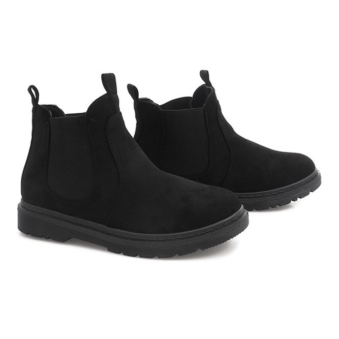Botas quentes GF-ZM96 pretas preto 1
