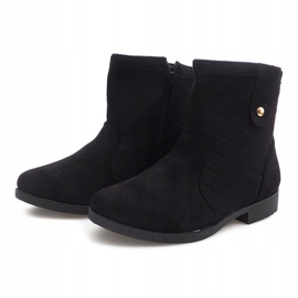 Botas quentes D140 pretas preto 1