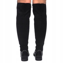 Botas pretas elegantes KSL20 preto 1