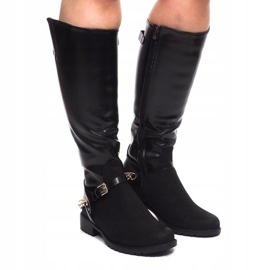 Botas Saszki Botas AB961 Pretas preto 1