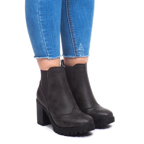 Botas quentes 35-611 cinza 1