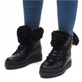 Tênis Quente SJ665-1 Preto 2