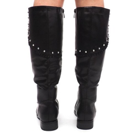 Botas Saszki Botas 6275-1 Pretas preto 1