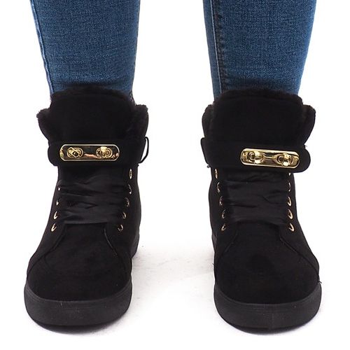 BM Tênis Quente BOK-1122 Preto 2