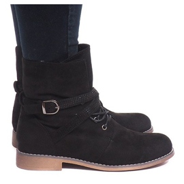 Botas Quentes Jodhpur W305 Pretas preto 1