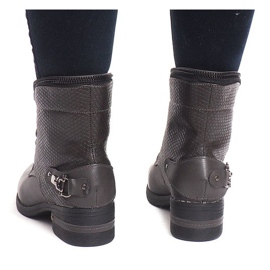 Botas elegantes V-7 cinza 1 Botas elegantes V-7 cinza 1