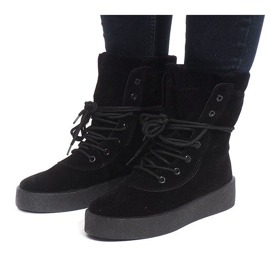 Botas pretas creepersy 982-PA preto 1