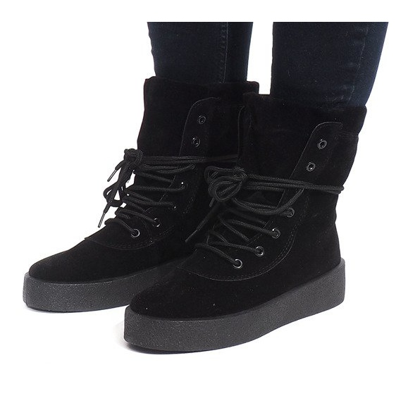 Botas pretas creepersy 982-PA preto 1