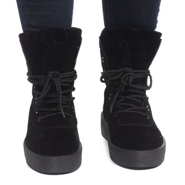 Botas pretas creepersy 982-PA preto 2