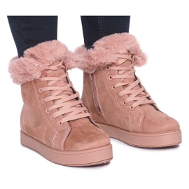 Tênis Quente XY-288 Rosa 2