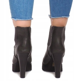 Abra as botas em um posto B2901-PB Gray cinza 2 Abra as botas em um posto B2901-PB Gray cinza 2