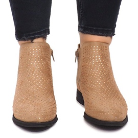 Botas de camurça Jodhpur 1510 Bege 1