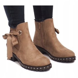 Botas de camurça DR1798-64 Khaki cáqui 2