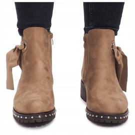 Botas de camurça DR1798-64 Khaki cáqui 1