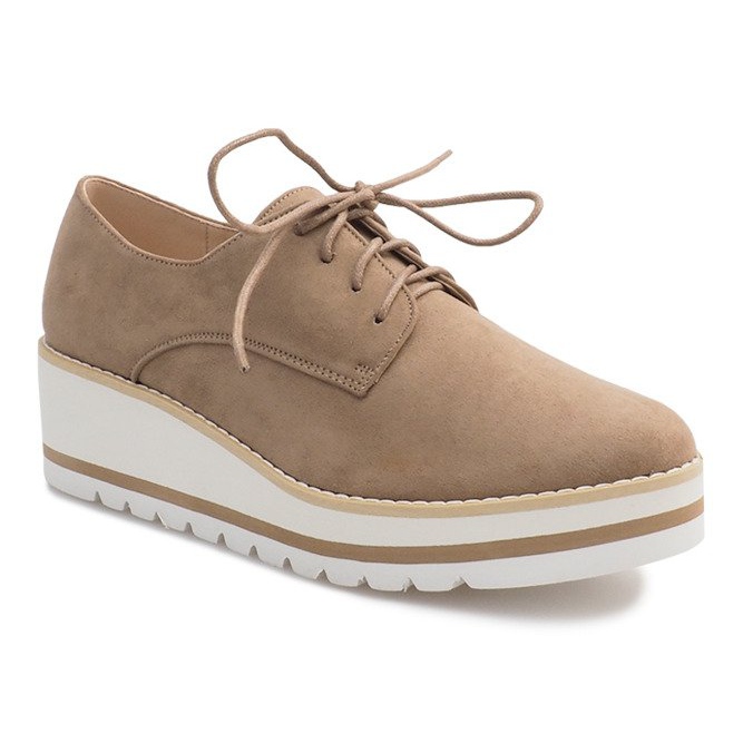 Sapatos de jazz LM-029 cáqui multicolorido verde 2