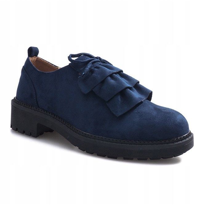 Sapatos Gaia de camurça azul marinho azul-marinho 1