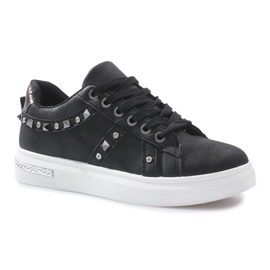 Tênis preto com tachas Lucette 2 Tênis preto com tachas Lucette 2