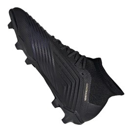 Chuteiras Adidas Predator 19.1 Fg Jr G25791 preto preto 1