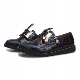 Sapatos lacados azul marinho Rose 2