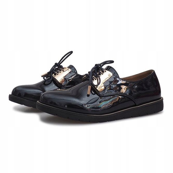 Sapatos lacados azul marinho Rose azul-marinho 2