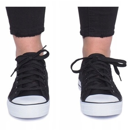 Tênis Black Impress openwork preto 1