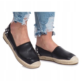 Alpercatas pretas com tachas Dolita preto 1