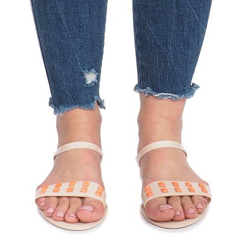 Sandálias bege Meliski Nuevo 1