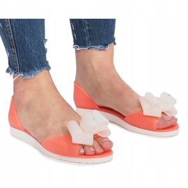 Sandálias bege Meliski Midow castanho multicolorido 2