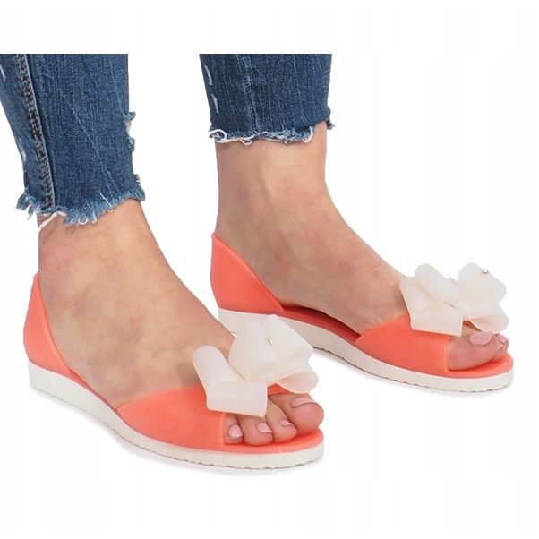 Sandálias bege Meliski Midow castanho multicolorido 2