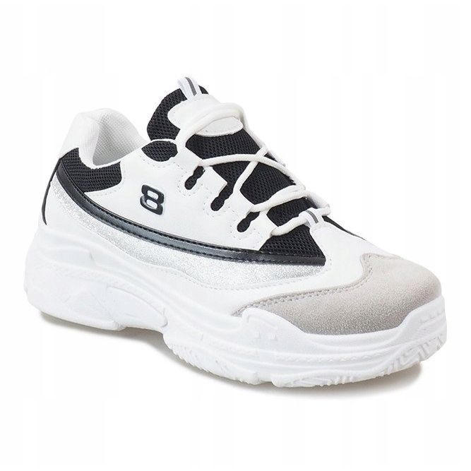 Sapatos esportivos da moda brancos de 1803 1