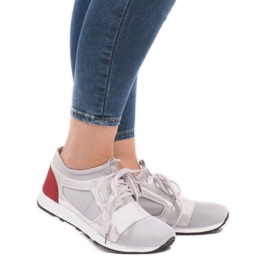 Tênis esportivos cinza AM-812 1