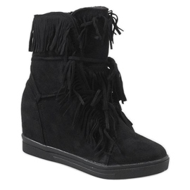 Tênis com isolamento preto H6301AR 1