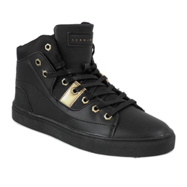 Tênis masculino preto SM1486-001 1