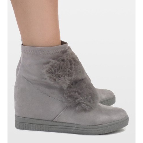 Tênis com isolamento cinza H6503A-26 2 Tênis com isolamento cinza H6503A-26 2