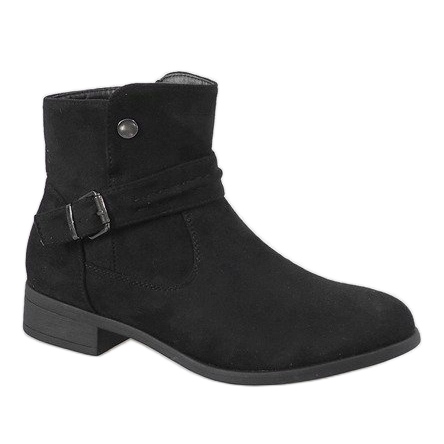 Kayla Shoes Botas pretas JKD-52 preto 1