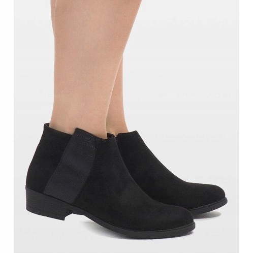 Botas pretas isoladas 88861 preto 1