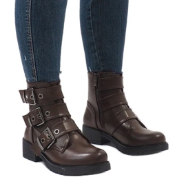 Botas de camelo QTY-002 castanho 1 Botas de camelo QTY-002 castanho 1