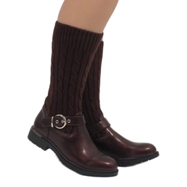 Botas isoladas vermelhas E-4939 vermelho 1 Botas isoladas vermelhas E-4939 vermelho 1