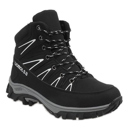 Botas de neve pretas com isolamento F-23-1 preto 1